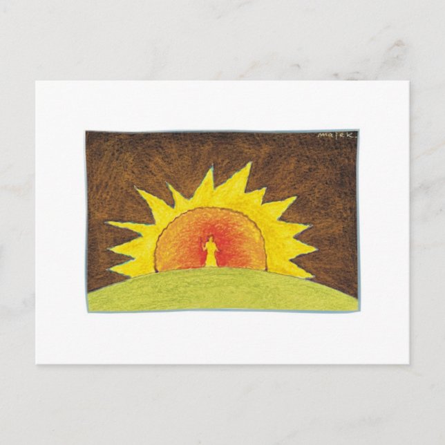 Tarjeta de pascua (Anverso)