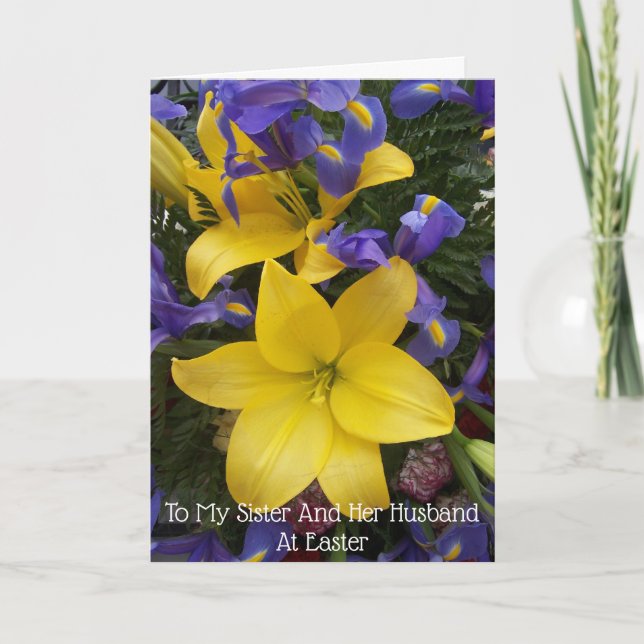 Tarjeta de Pascua (Anverso)