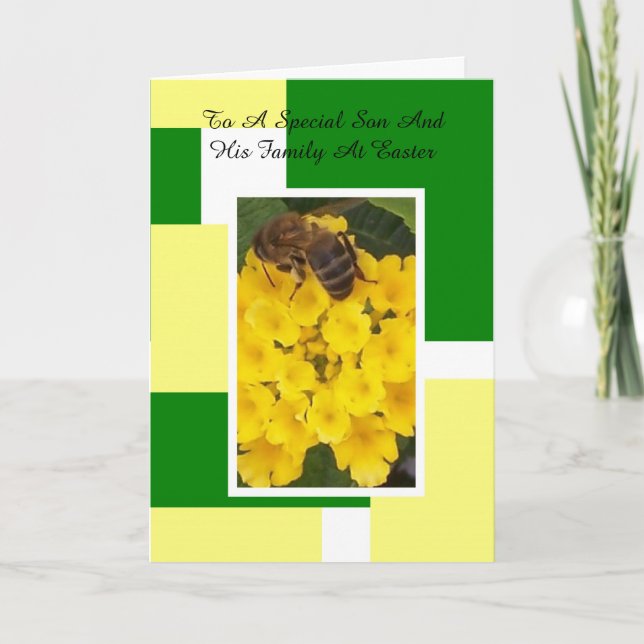 Tarjeta de Pascua (Anverso)