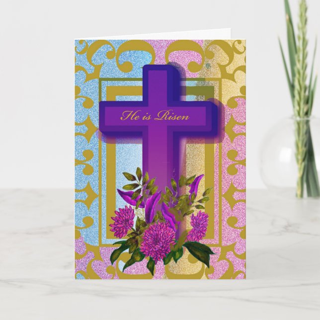 Tarjeta de Pascua (Anverso)