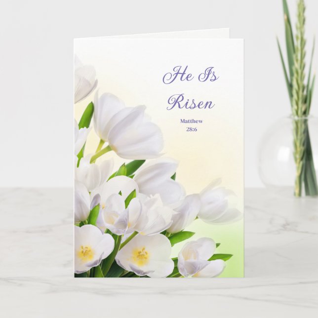 Tarjeta de Pascua (Anverso)