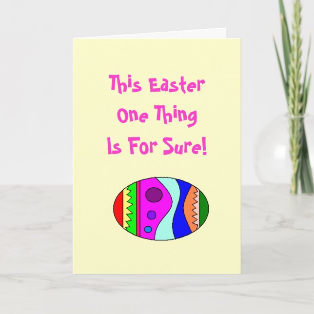 Tarjeta de Pascua (Anverso)