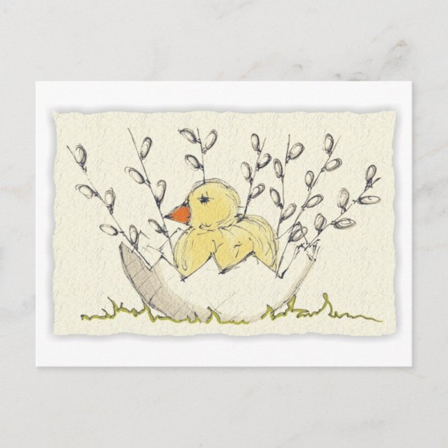 Tarjeta de pascua (Anverso)