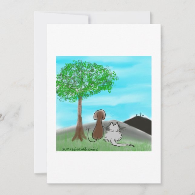 Tarjeta de Pascua (Anverso)