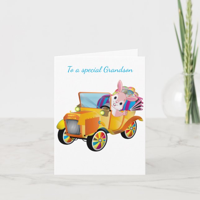 Tarjeta De Pascua A Un Nieto Especial (Anverso)