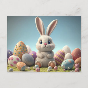 Tarjeta de Pascua adorable
