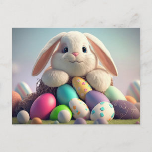 Tarjeta de Pascua adorable