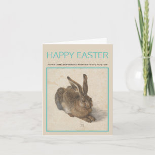 Tarjeta de Pascua Albrecht Dürer 1502 HARE