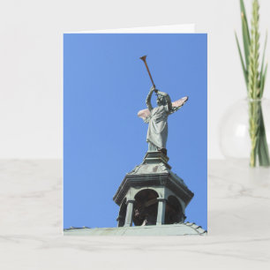 Tarjeta de Pascua «Ángel Trompetero de San Wencesl