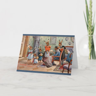 Tarjeta de Pascua Arthur Thiele - Reunión de la Fa