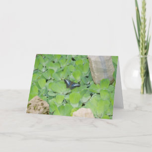 Tarjeta de Pascua "Blue Butterfly"