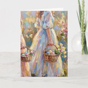 Tarjeta de Pascua Cestas de Alegría