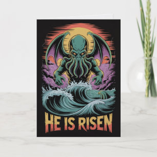 Tarjeta de Pascua Cthulhu Ha Resucitado