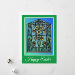 Tarjeta de Pascua Daffodil