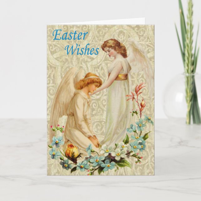 Tarjeta de Pascua de Bendición de Pascua (Anverso)