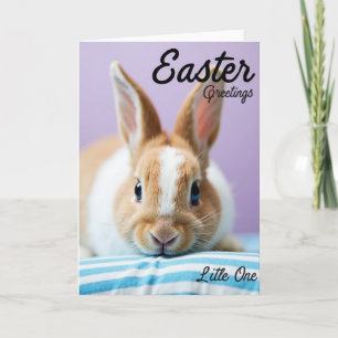 Tarjeta de Pascua de Conejito Dulce