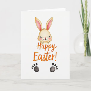Tarjeta de Pascua de Criatura de Crema