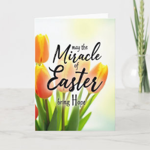 Tarjeta de Pascua de Esperanza Florece