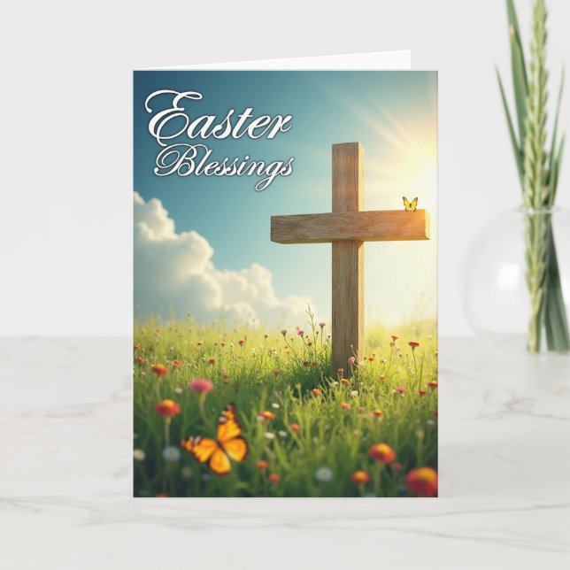 Tarjeta de Pascua de Esperanza Renovada (Anverso)