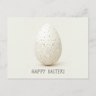 Tarjeta de Pascua de estilo minimalista