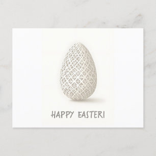 Tarjeta de Pascua de estilo minimalista