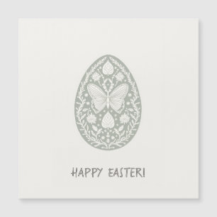 Tarjeta de Pascua de estilo minimalista