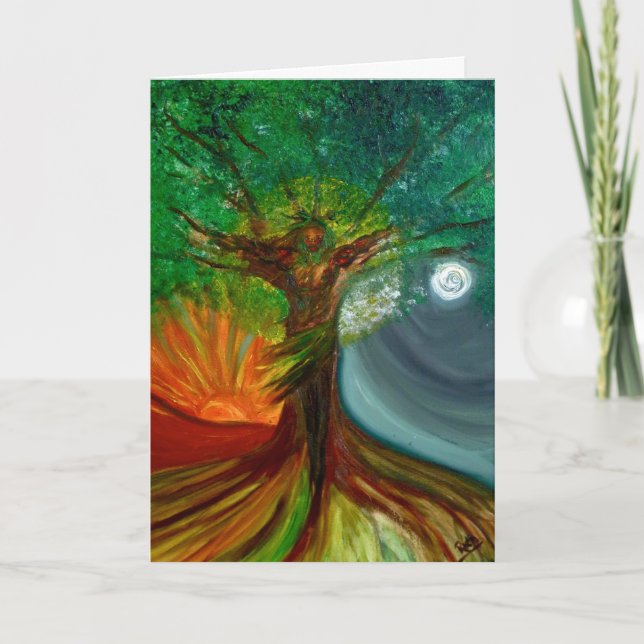 Tarjeta de pascua de la "resurrección" (Anverso)