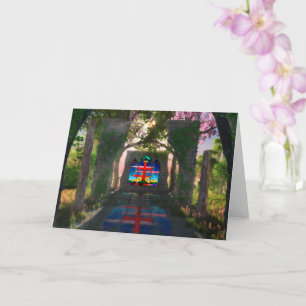 Tarjeta de Pascua de Luz Eterna
