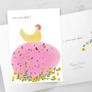 Tarjeta de Pascua de Mamá a Hijo Adulto