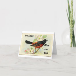 Tarjeta De Pascua De Mamá Y Papá