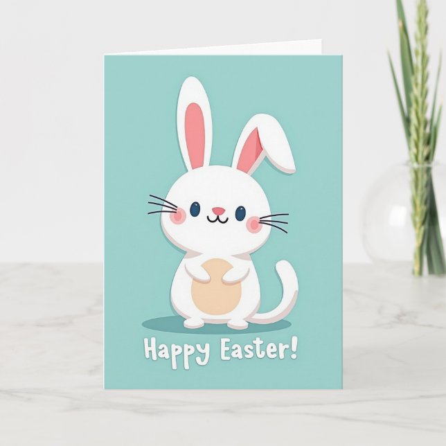 Tarjeta de Pascua de Papel Falso (Anverso)
