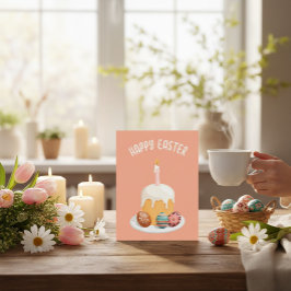 Tarjeta de Pascua de personalizable