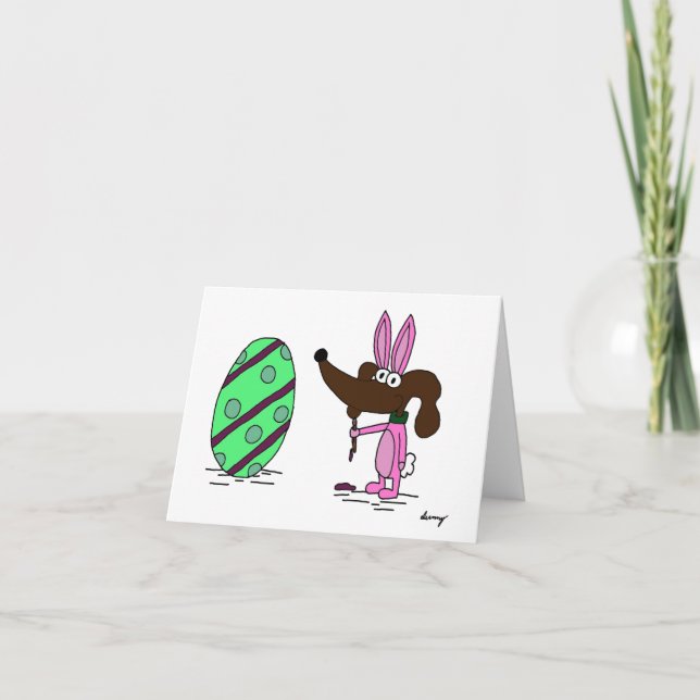 Tarjeta de Pascua de Personalizable Medio (Anverso)