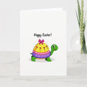 Tarjeta de Pascua de Reptil de Lunares