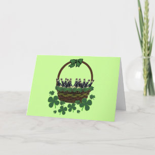 Tarjeta de pascua del irlandés