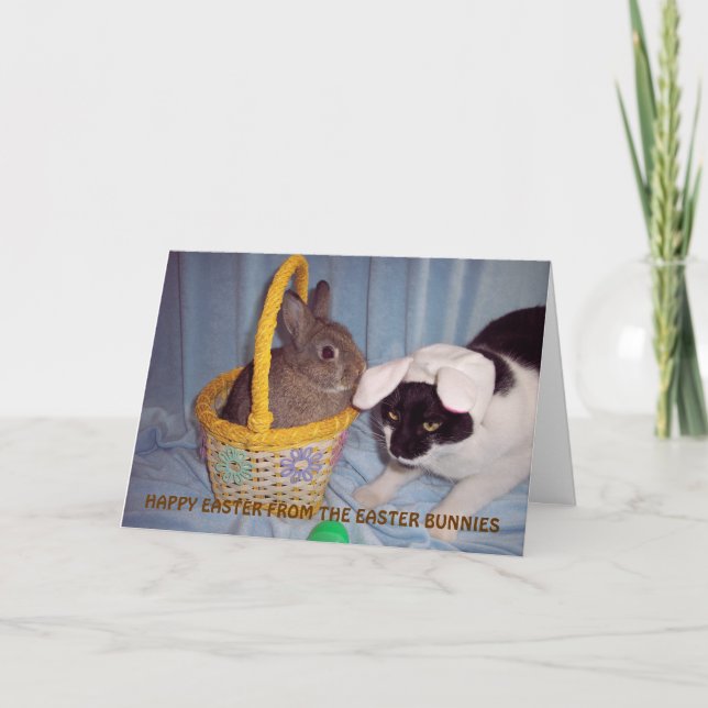 TARJETA DE PASCUA DIVERTIDA (Anverso)