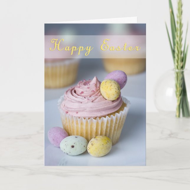Tarjeta de pascua feliz (Anverso)