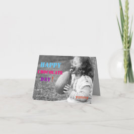 Tarjeta de Pascua - ¡Feliz Día del Chocolate!