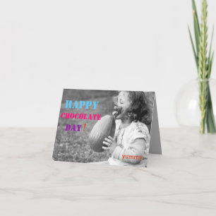 Tarjeta de Pascua - ¡Feliz Día del Chocolate!