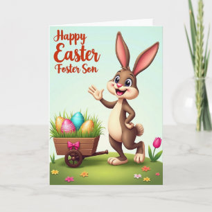 Tarjeta de Pascua Feliz para Hijo Adoptivo