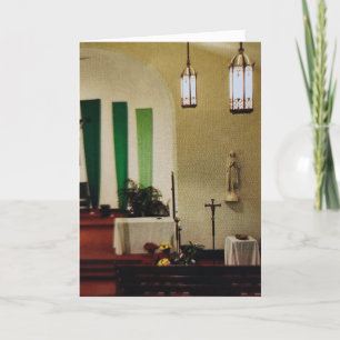 Tarjeta de Pascua "Haz esto en memoria de mí"