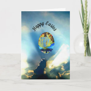 tarjeta de PASCUA HOLA MI NOMBRE ES JESÚS