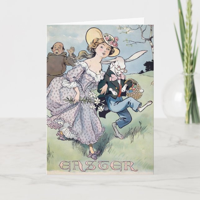 Tarjeta de Pascua Impar Vintage (Anverso)