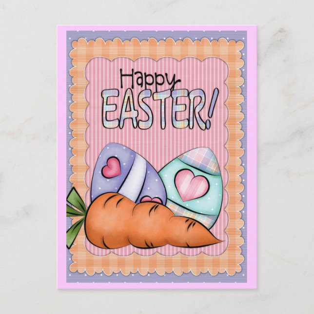 Tarjeta de Pascua linda (Anverso)