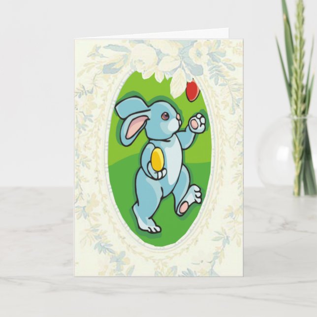Tarjeta de Pascua para Amigo de Huevos (Anverso)