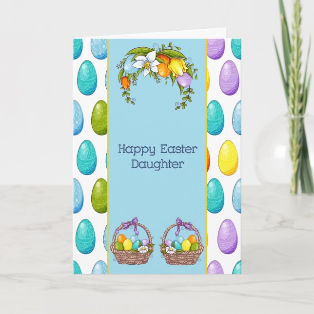 Tarjeta de Pascua para Hija (Anverso)