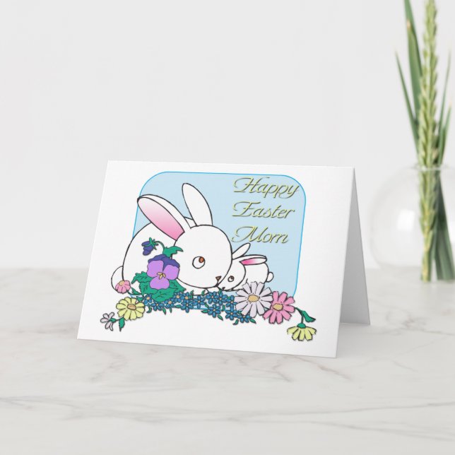 Tarjeta de Pascua para Mamá (Anverso)