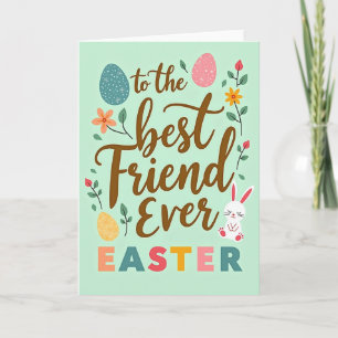 Tarjeta de Pascua para Mejor Amigo
