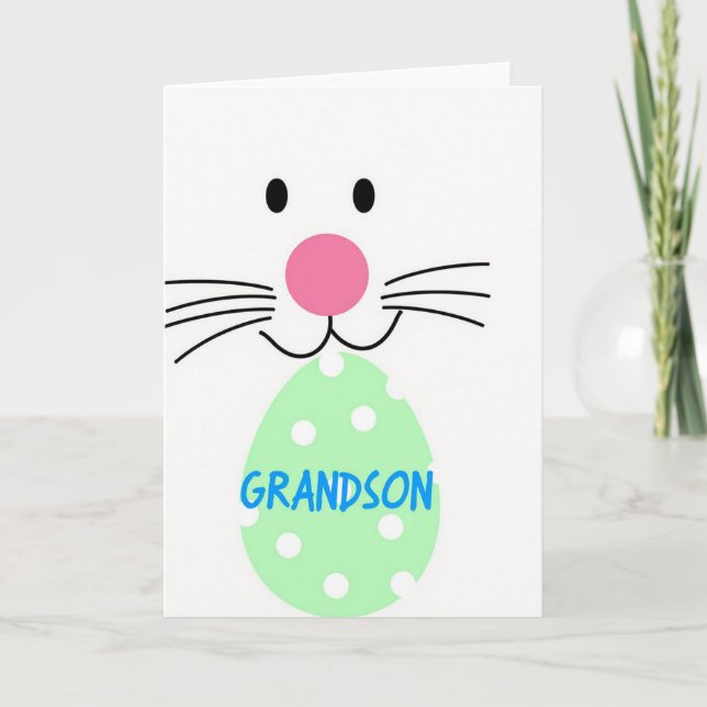 Tarjeta de Pascua para Nieto (Anverso)