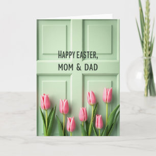 Tarjeta de Pascua para Padres de Primavera